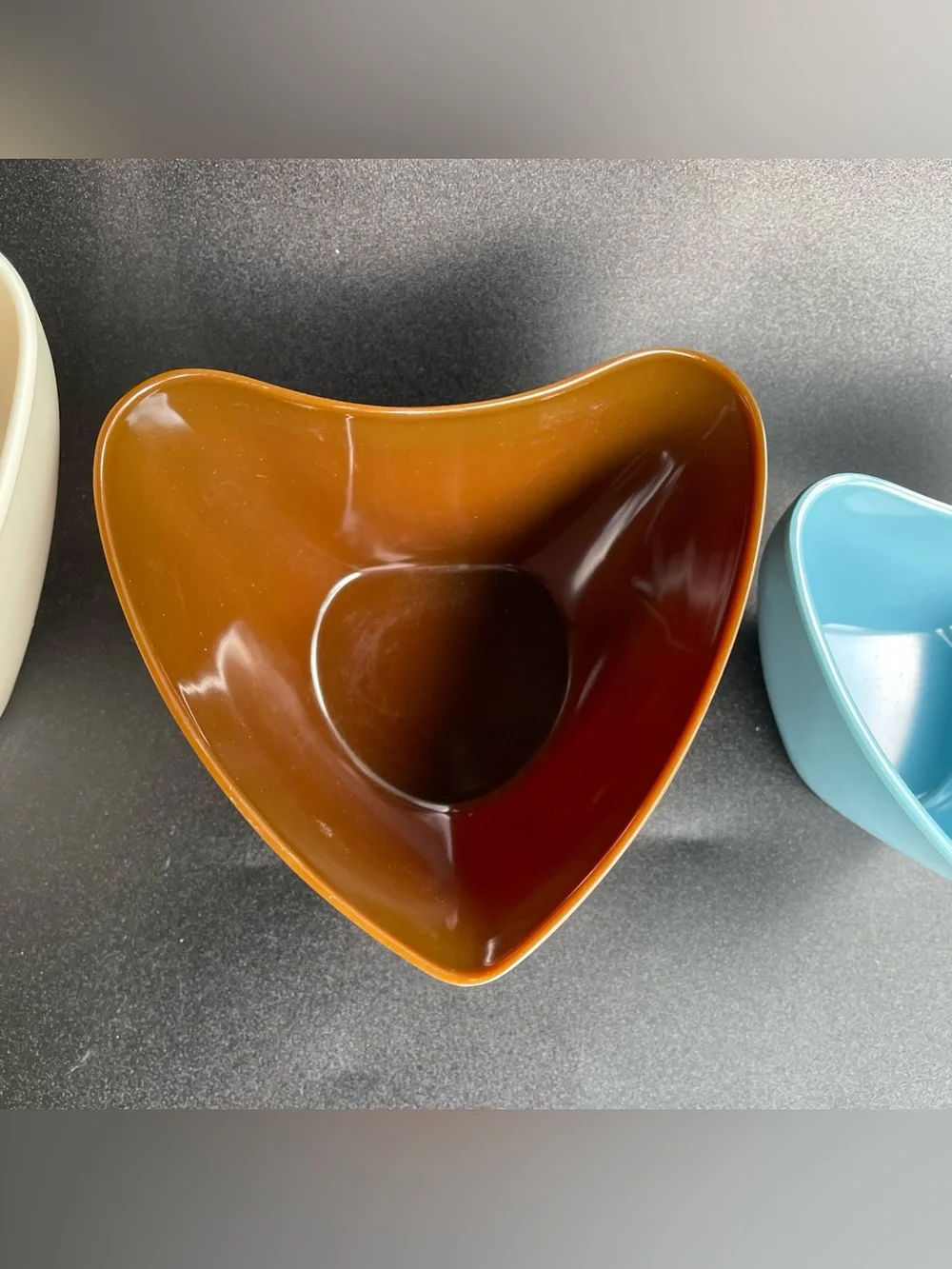 Rachael Ray Precidio Melamine Heart Shaped Nesting Measuring Cups, Set of 3
